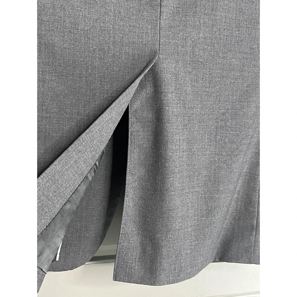 Theory‎ Blazer Mens 40 Sports Coat Grey Wool Regular Classic Jacket